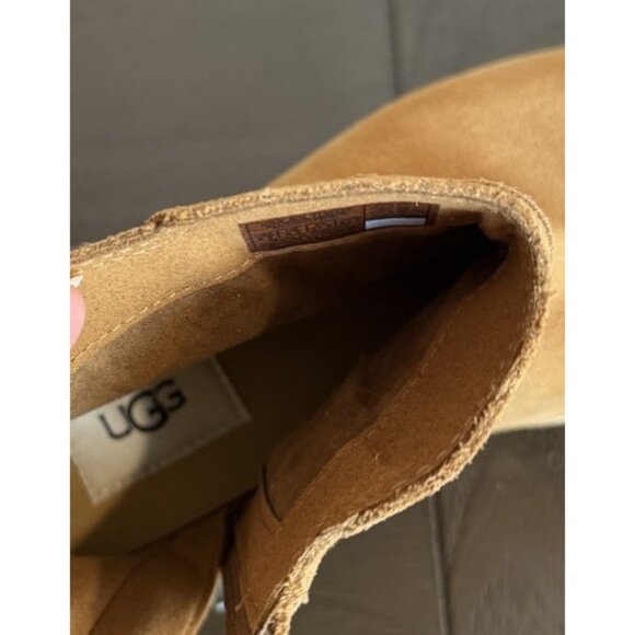 WOMAN'S BOOTS UGG SIZE 6.5 JOSEFENE Chestnut Brown DISPLAY MODEL - Picture 6 of 11